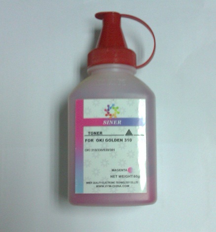 Mực nạp Oki C810 Magenta toner bottle